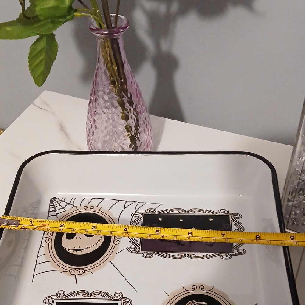 New! Disney The Nightmare Before Christmas 9" Square Ceramic Baking Dish - Picture 10 of 10